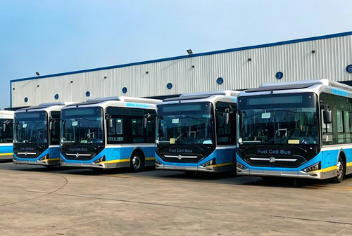 Derniers blogs de l'entreprise sur EVLINK soutient les Jeux olympiques d'hiver de Pékin, permettant aux bus à pile à hydrogène d'utiliser des chauffe-eau de 20 kW